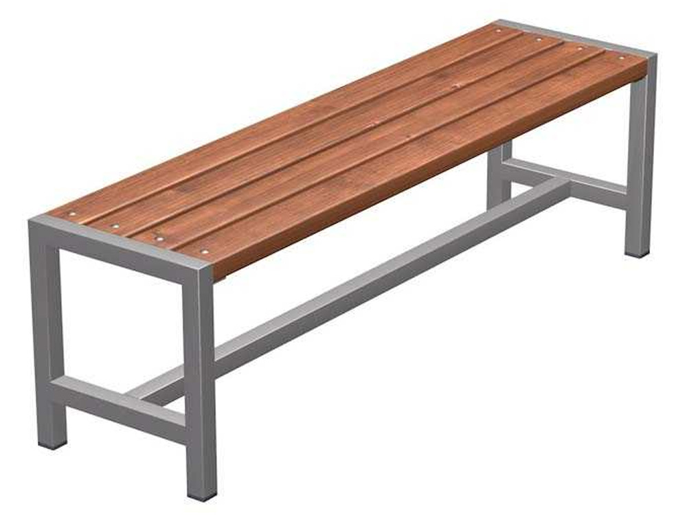 AKT-113 Metal Ahşap Banklar